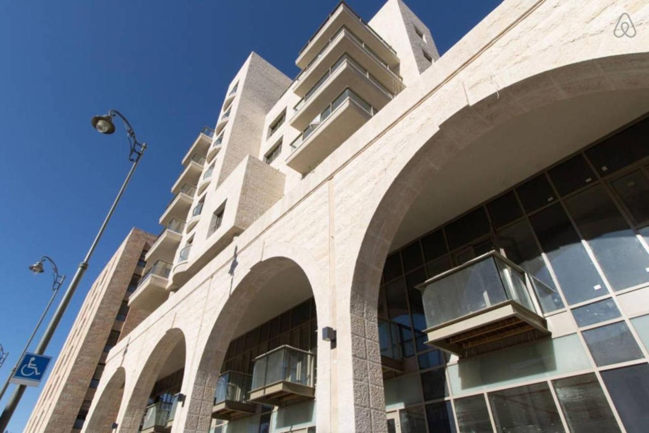 Exclusive Two-Bedroom Apartment With Parking Jerusalem Eksteriør bilde
